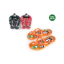 ZAPATILLAS PLAYA NIÑOS PANDA NARANJA TALLA 34