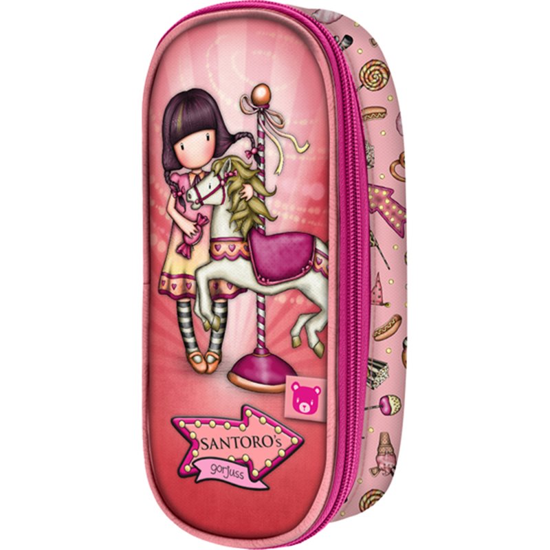 PORTATODO CON CREMALLERA GORJUSS™ FAIRGROUND "CAROUSEL"