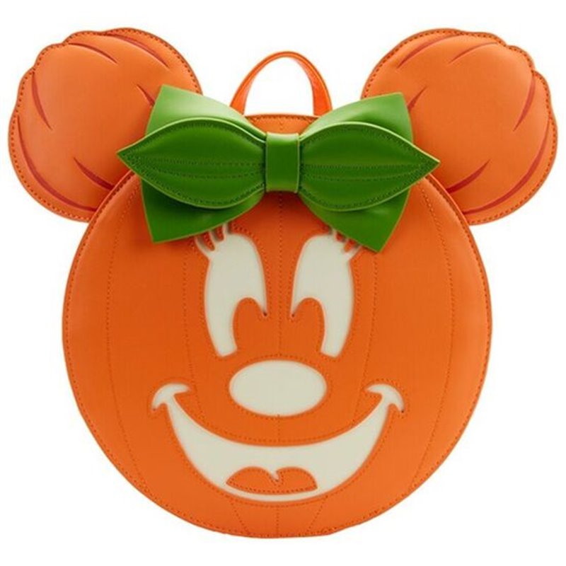 MOCHILA CALABAZA MICKEY DISNEY LOUNGEFLY 20CM