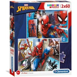 PUZZLE 2X60 PZAS. SPIDER-MAN