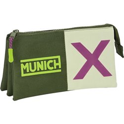 PORTATODO TRIPLE MUNICH "BRIGHT KHAKI"