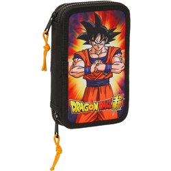 PLUMIER DOBLE PQÑO 28 PCS DRAGON BALL