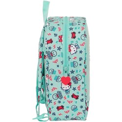 MOCHILA GUARDERIA ADAPT.CARRO HELLO KITTY "SEA LOVERS"