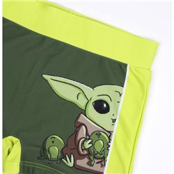 BOXER BAÑO THE MANDALORIAN GROGU GREEN