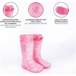 BOTAS LLUVIA PVC PEPPA PIG PINK