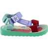 SANDALIAS CASUAL VELCRO PRINCESS LA SIRENITA TURQUOISE