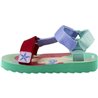 SANDALIAS CASUAL VELCRO PRINCESS LA SIRENITA TURQUOISE