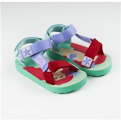 SANDALIAS CASUAL VELCRO PRINCESS LA SIRENITA TURQUOISE