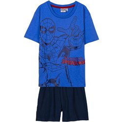 PIJAMA CORTO SINGLE JERSEY SPIDERMAN BLUE