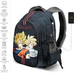 MOCHILA UNITY DRAGON BALL Z 44CM ADAPTABLE