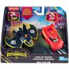 SET 2 COCHES REDBIRD &#38; BATWIN BATWHEELS DC COMICS