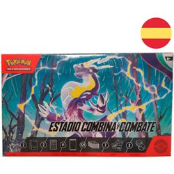 ESTUCHE JUEGO CARTAS COLECCIONABLES ESTADIO COMBINA Y COMBATE POKEMON