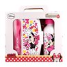 SET DE BOTELLA Y SANDWICHERA + CUBIERTOS MINNIE MOUSE "LUCKY"