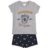 PIJAMA CORTO SINGLE JERSEY PUNTO HARRY POTTER GRAY