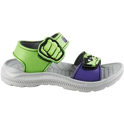 SANDALIAS PLAYA ESTAMPADO AVENGERS SPIDERMAN GREEN