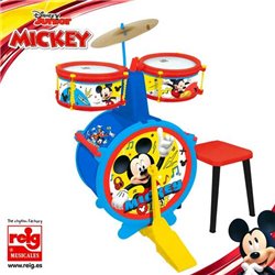 BATERIA MICKEY C/TABURETE