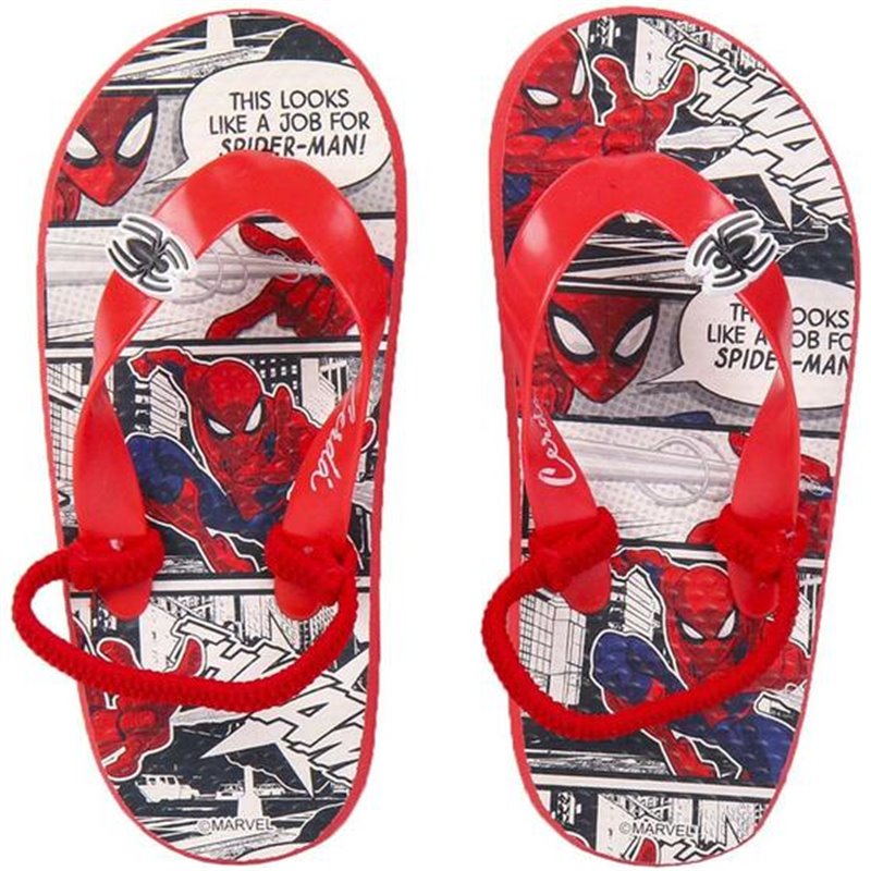 CHANCLAS PREMIUM SPIDERMAN RED