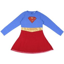 VESTIDO SINGLE JERSEY TUTU SUPERMAN RED