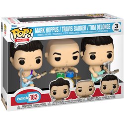 BLISTER 3 FIGURAS POP ROCKS BLINK 182