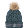 GORRO TRICOT POMPOM HARRY POTTER SLYTHERIN DARK GREEN