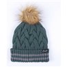 GORRO TRICOT POMPOM HARRY POTTER SLYTHERIN DARK GREEN