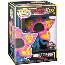 FIGURA POP STRANGER THINGS OPEN FACE DEMOGORGON BLACK LIGHT EXCLUSIVE