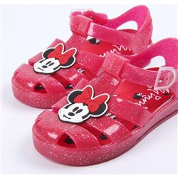 SANDALIAS CANGREJERAS PVC MINNIE RED