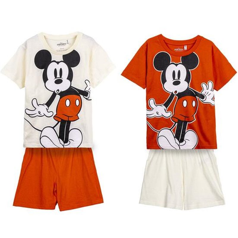 PIJAMA CORTO MICKEY RED