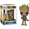 FIGURA POP MARVEL AVENGERS INFINITY WAR TEEN GROOT WITH GUN