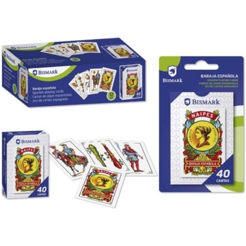 BARAJA ESPAÑOLA 40 CARTAS - Teknashop Ltd