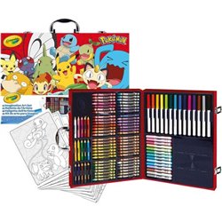 MALETIN ARTISTA POKEMON CRAYOLA - Teknashop Ltd