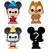 BLISTER 4 FIGURAS BITTY POP DISNEY SORCERER MICKEY - Teknashop Ltd