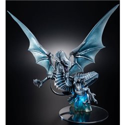 FIGURA BLUE EYES WHITE DRAGON DUEL MONSTERS ART WORKS HOLOGRAPHIC EDITION YU-GI-OH!