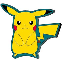 COJIN 3D PIKACHU POKEMON - Teknashop Ltd