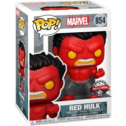 FIGURA POP MARVEL RED HULK EXCLUSIVE - Teknashop Ltd