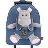 TROLLEY + PELUCHE HIPOPOTAMO HOLLY 38CM - Teknashop Ltd