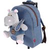 TROLLEY + PELUCHE HIPOPOTAMO HOLLY 38CM - Teknashop Ltd