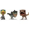 BLISTER 3 FIGURAS POP JURASSIC WORLD - Teknashop Ltd