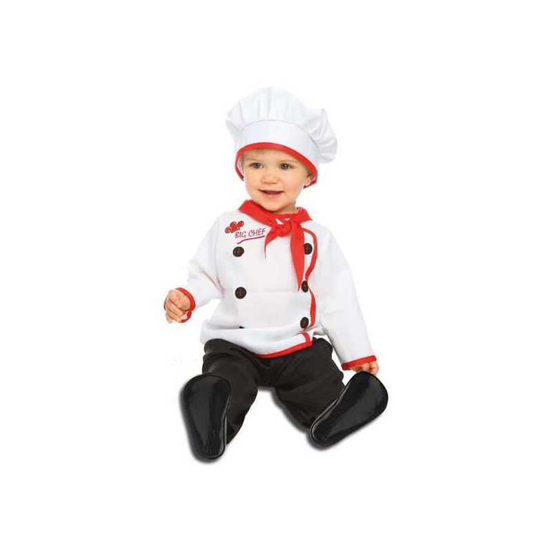 DISFRAZ BEBÉ CHEF TALLA 0-6 MESES - Teknashop Ltd