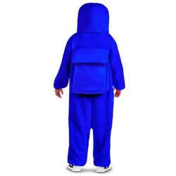 DISFRAZ AMONG US IMPOSTOR BLUE ML (ESCAFANDRA Y TRAJE CON CREMALLERA Y BOLSILLOS) - Teknashop Ltd