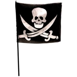 BANDERA PIRATA PEQUEÑA 46 X 32 CM - Teknashop Ltd