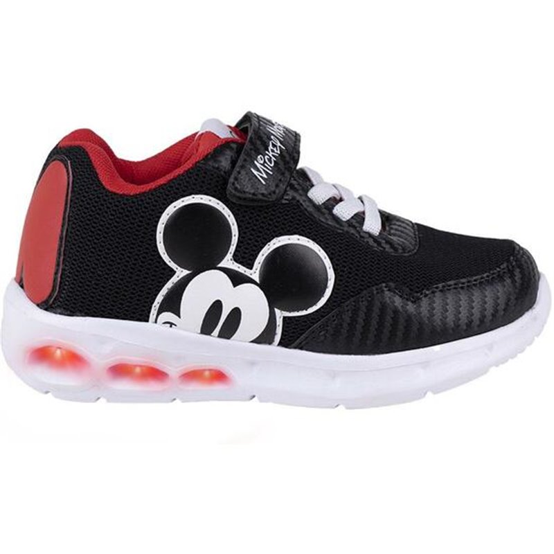 DEPORTIVA SUELA LIGERA EVA CON LUCES MICKEY BLACK - Teknashop Ltd