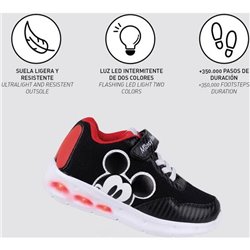 DEPORTIVA SUELA LIGERA EVA CON LUCES MICKEY BLACK - Teknashop Ltd