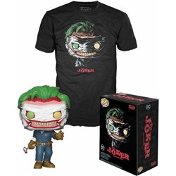 SET FIGURA POP & TEE DC COMICS THE JOKER EXCLUSIVE M - Teknashop Ltd