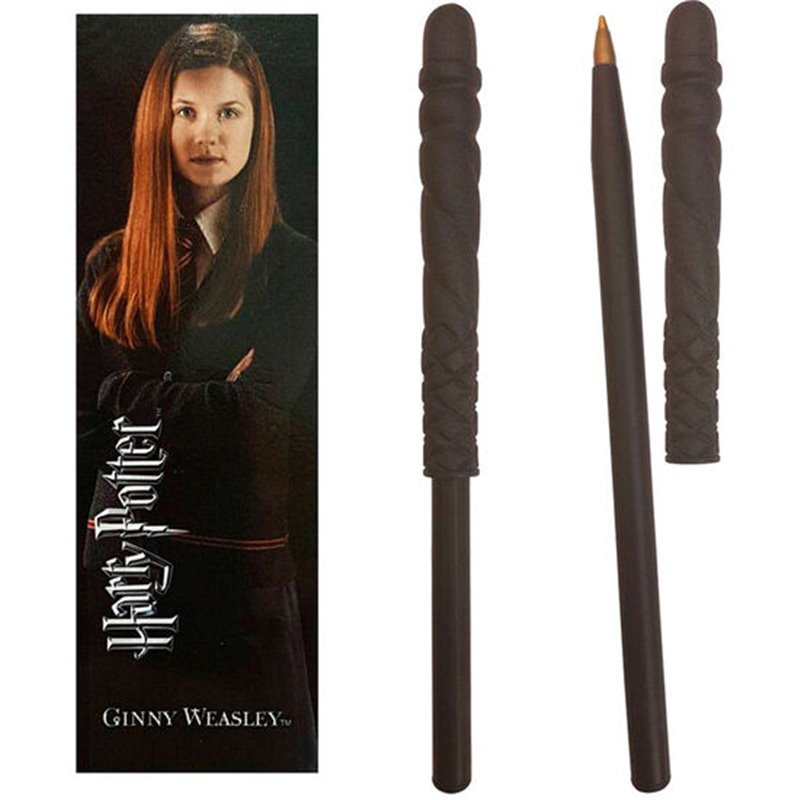 VARITA BOLIGRAFO Y MARCAPAGINAS GINNY WEASLEY HARRY POTTER - Teknashop Ltd