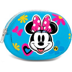 MONEDERO PILL FLORAL BLUE MINNIE DISNEY - Teknashop Ltd