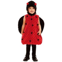 DISFRAZ MARIQUITA PELUCHE TALLA 12-24 MESES - Teknashop Ltd