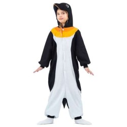 DISFRAZ PINGÜINO ADULT SMALL (KIGURUMI CON CAPUCHA Y COLA) - Teknashop Ltd