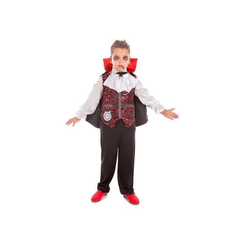 DISFRAZ INFANTIL VAMPIRO ARABESCOS TALLA-M 7-9 AÑOS - Teknashop Ltd