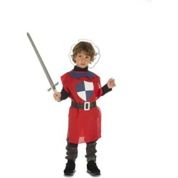 DISFRAZ PETO MEDIEVAL ROJO TALLA 3-6 Y - Teknashop Ltd